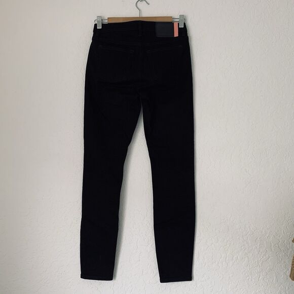 Acne Studios Jeans Bla Konst Women 27 Climb Stay Black Mid Rise Skinny Designer - Picture 4 of 14